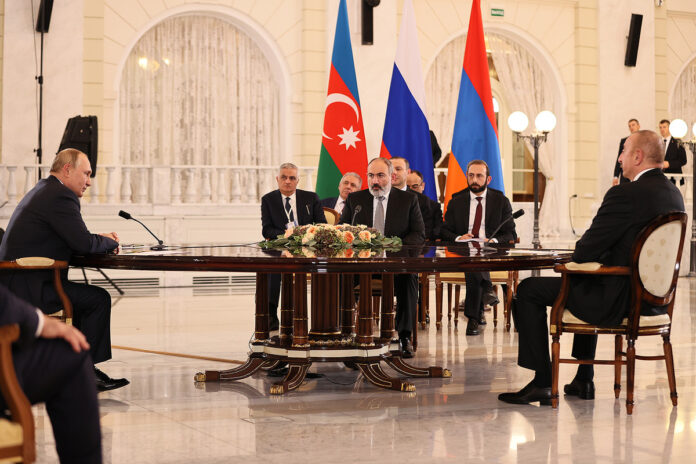Putin-Aliyev-Pashinyan