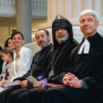 Հայոց ցեղասպանության զոհերի հիշատակի խաչքարի տեղադրում՝ Գերմանիայի Լայպցիգ քաղաքի Պրոպստայ եկեղեցուն կից