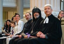 Հայոց ցեղասպանության զոհերի հիշատակի խաչքարի տեղադրում՝ Գերմանիայի Լայպցիգ քաղաքի Պրոպստայ եկեղեցուն կից