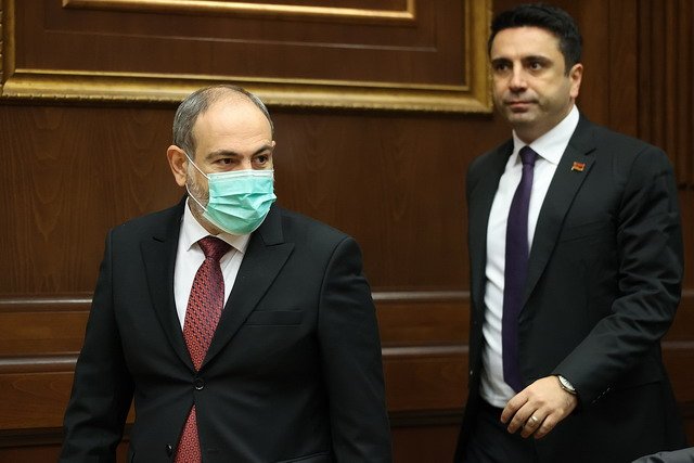 Nikol-Pashinyan-Alen-Simonyan