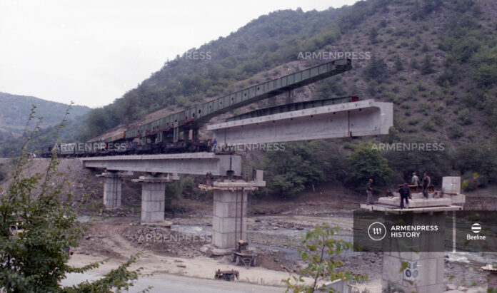Ijevan-Hrazdan yerkatughu karutsum 1982