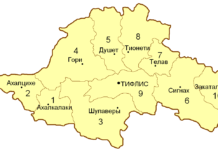 Թիֆլիսի նահանգում և գավառներում հայերի թիվը 1897թ. մարդահամարի տվյալներով