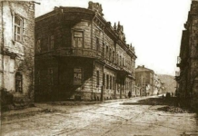 Նահանգային, հետագայի Ալավերդյան, այսօր՝ Հանրապետության փողոցը և շենքերը 1890 թվականին