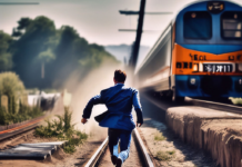 Գնացքի հետեւից վազողը